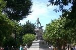 Main statue in  Punta Arenas