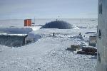 The Dome, view from New South Pole Station cafeteria