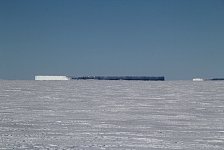 Distant iceberg