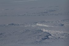Antarctic scenery from plane