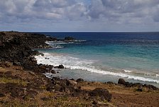 Easter Island coastline