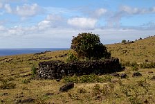 Easter Island stone garden