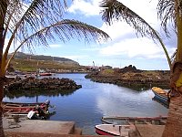 Easter Island harbour