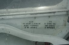 Museum of Flight warning