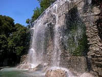 Colline du Château waterfall