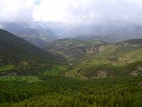 Valberg mountain panorama