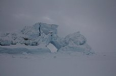 Iceberg with a hole