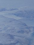 Hubbart Glacier seen from plane