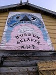 Aklavik museum sign