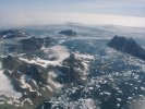 Leaving the coast of Greenland
