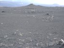 Volcanic ash from Hekla eruption