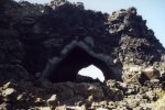 Lava formations at Dimmuborgir