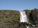 Neðrifoss waterfall at Þingvellir