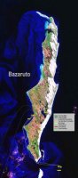 Bazaruto satellite image