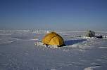 Tents near North Pole