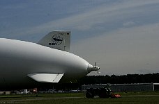 Rear propeller of Zeppelin