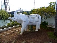Morro do Elefante statue