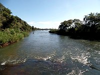 Smooth Iguazu river