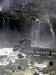 Iguazu waterfall viewing platform