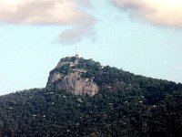 Corcovado mountain and Cristo Redentor in Rio de Janeiro
