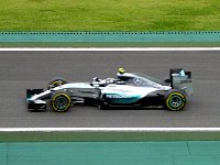 Rosberg during training session