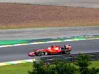 Sebastian Vettel at Interlagos 2015