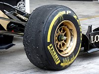 Used tire for practice