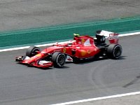 Kimi Räikkönen at Interlagos 2015