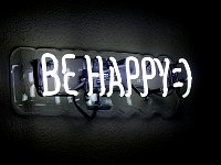 Be happy sign