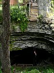 Rappel at Hidden River Cave