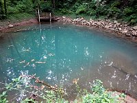 Blue hole near Lost River Cave