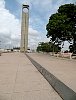 Equator marking concrete block, Macapá, Brazil
