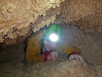 Cave crawlspace