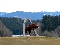 Red Bull sculpture at Spielberg