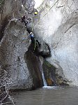 Ziplining the canyon