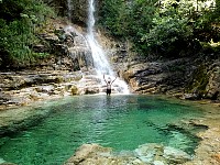 Orlias Red Waterfall swim