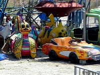 Dismantled amusement park ride
