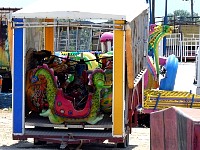 Dismantled amusement park ride