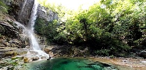 Orlias Red Waterfall swim