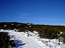 Panoramic walk through the snow