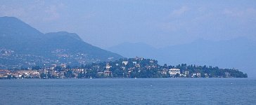 View to north of Lago Maggiore