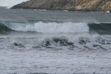 Unstad surf wave