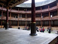 Globe Theatre, London - stage and audience area