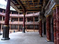 Globe Theatre, London - stage and audience area