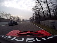 Getting overtaken at Monza
