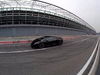 Lamborghini Gallardo in Monza pit lane