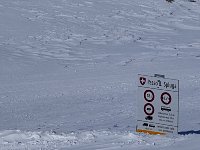 Swiss border traffic signs