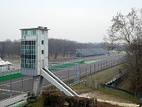 Monza finish line