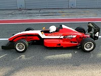 Formula 3 car at Monza pit lane