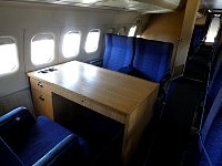 Presidential and papal plane interior